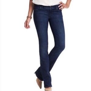 Loft Dark Wash Modern Sexy Boot Jeans